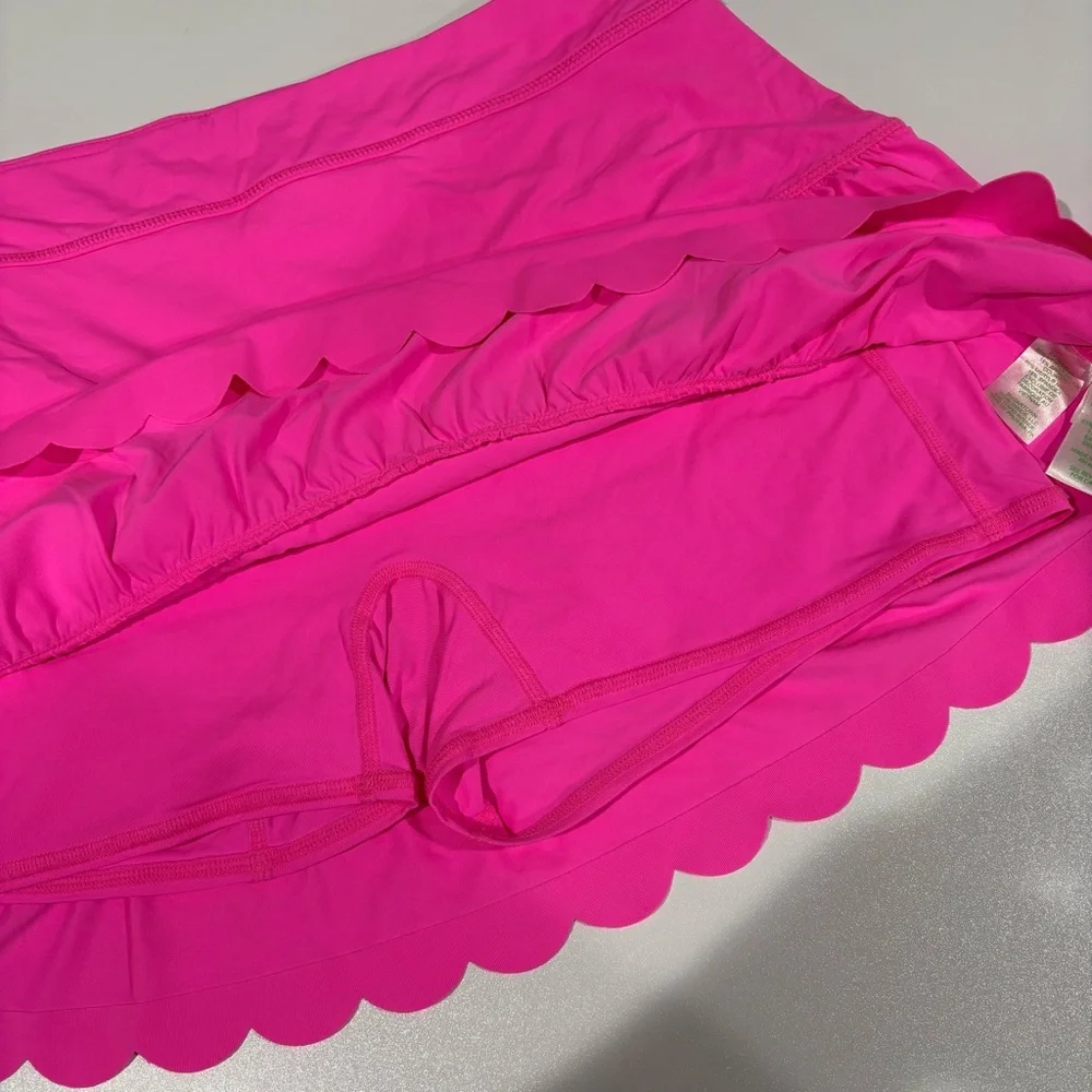 Lilly Pulitzer Luxletic Miesha Scallop Skort UPF 50+ Size L - Picture 7 of 10